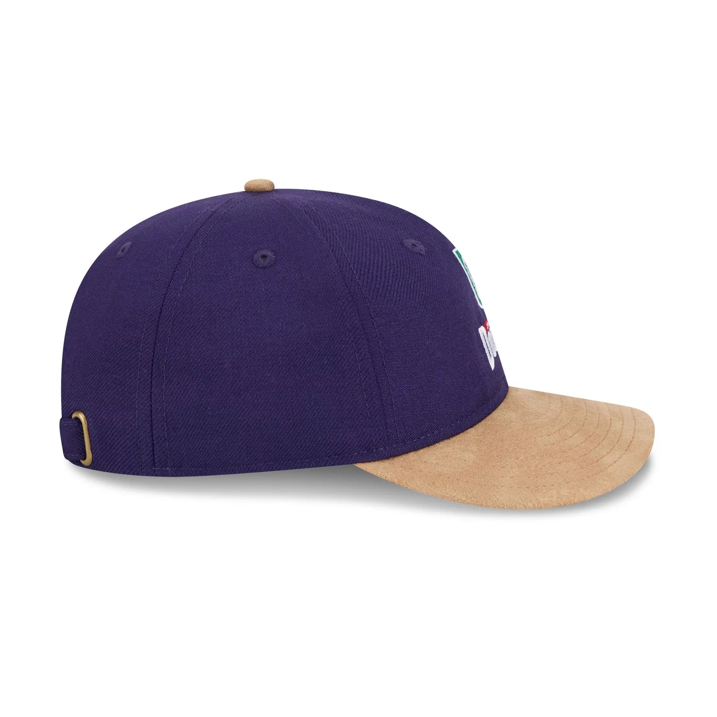 Fremantle Dockers Hat - AFL 2025 Retro Contrast Suede 9Fifity Strapback Cap - New Era